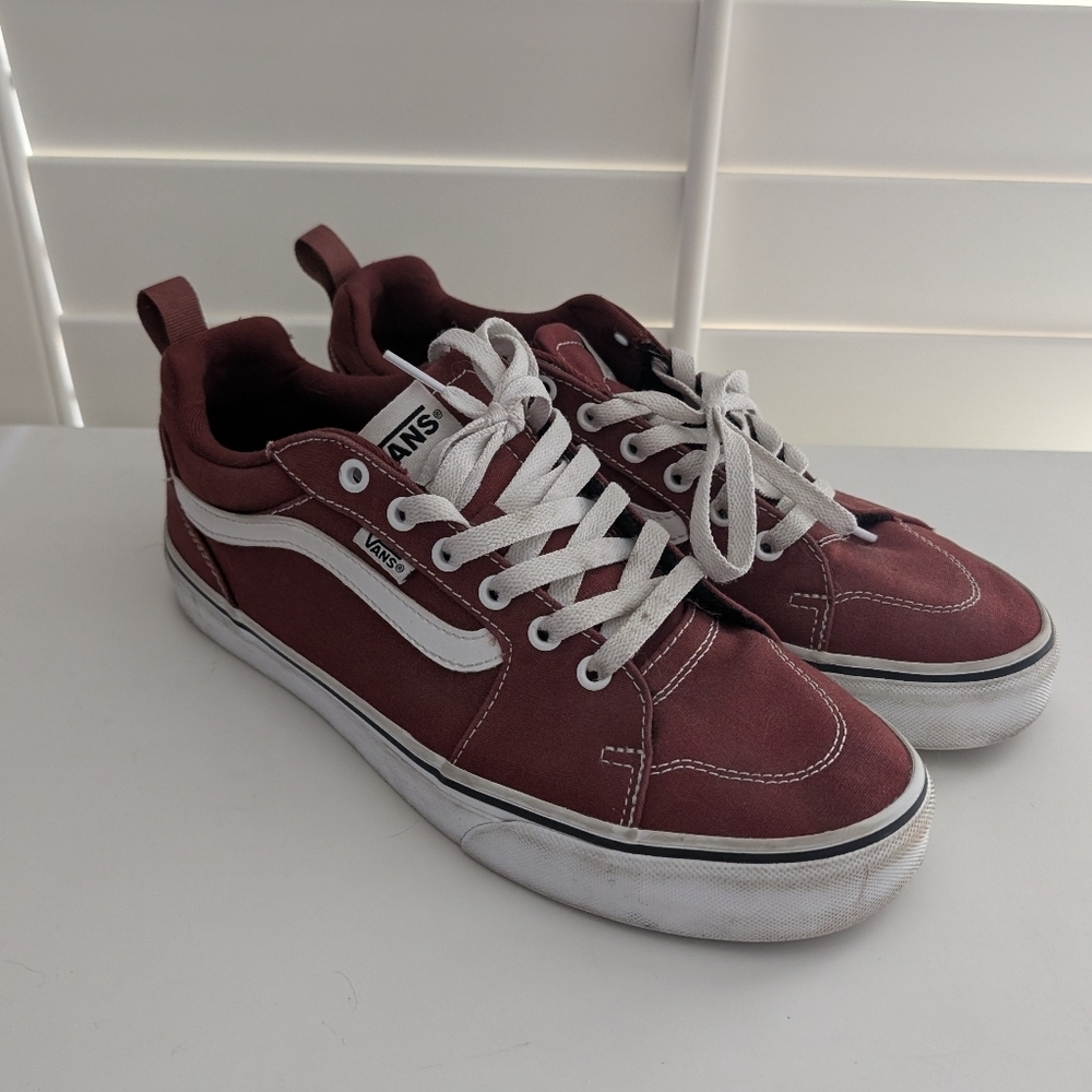 Vans Fillmore Burgundy Sneakers